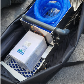 MOTORLU SU POMPALI ALTIN ELEME SAVAĞI