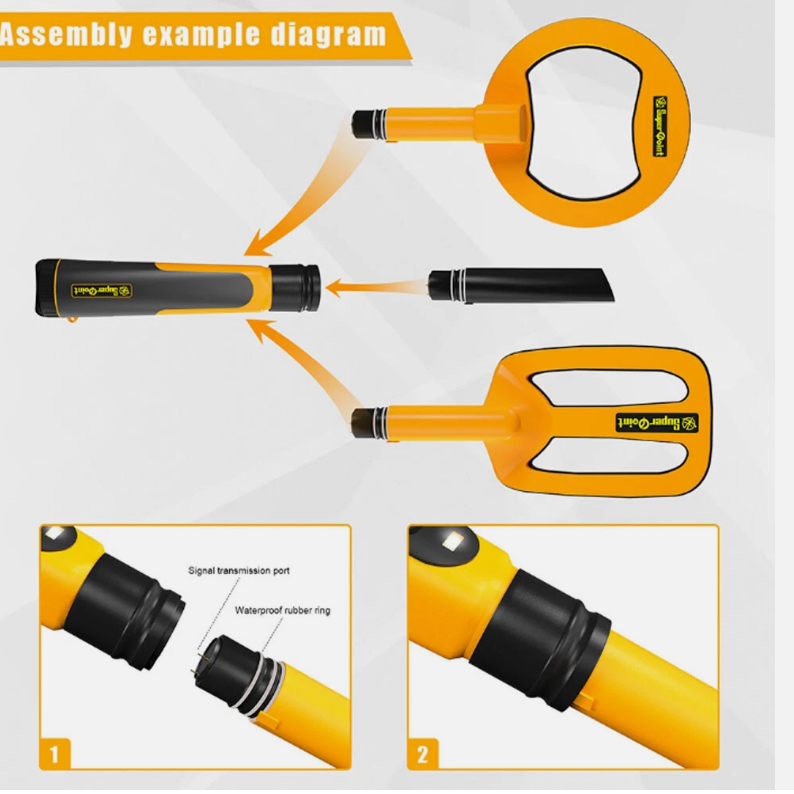 Üç Başlıklı Suya Dayanıklı Pointer