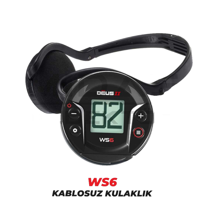 XP Deus 2 Dedektör - 34x28cm FMF Başlık, WS6 Kulaklık, Ana Kontrol Ünitesi
