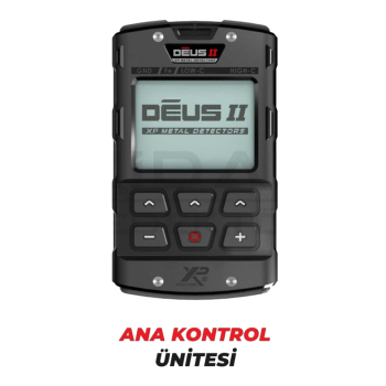 XP Deus 2 Dedektör - 34x28cm FMF Başlık, WS6 Kulaklık, Ana Kontrol Ünitesi