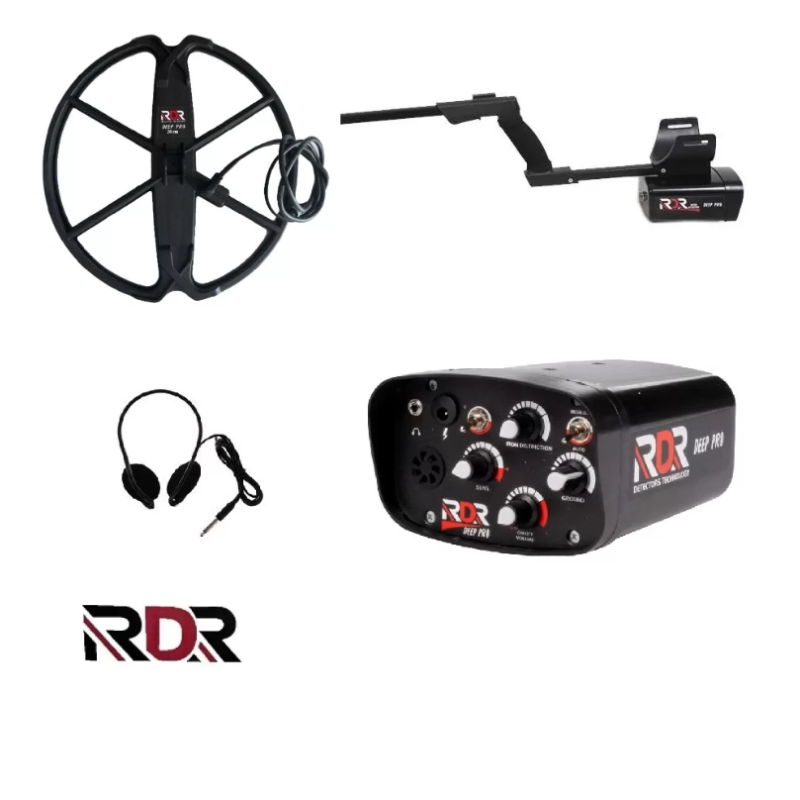 RDR Deep Pro - 38 cm Başlıklı Metal Dedektörü