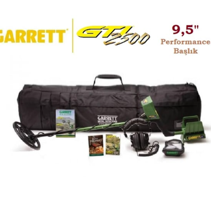 Garrett Dedektör GTI 2500 Dedektör (9,5 inch Başlık)