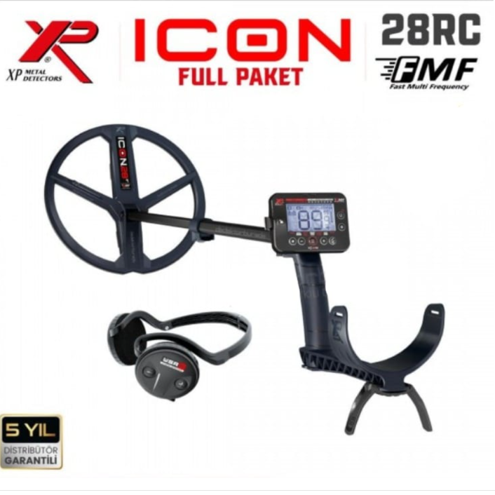 XP ICONX Dedektör – FULL Paket WSA ST Kulaklık