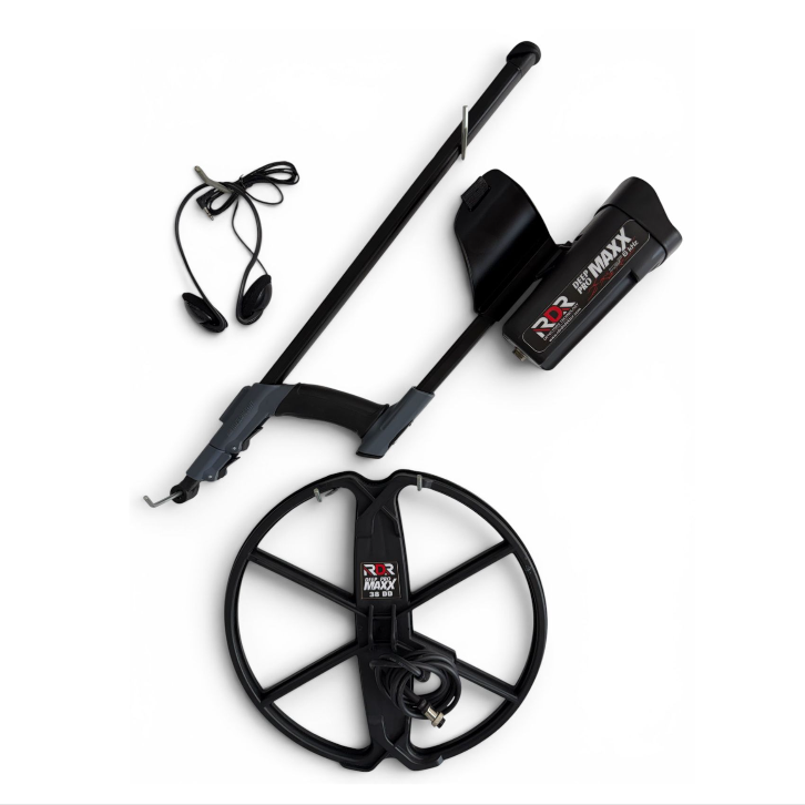 RDR Deep Pro Maxx Derin Arama Dedektörü - 6 kHz 38cm Başlıklı Paket