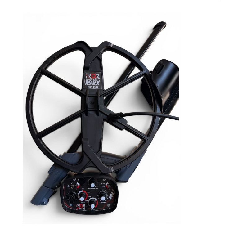 RDR Deep Pro Maxx Derin Arama Dedektörü - 6 kHz 32cm Başlıklı Paket