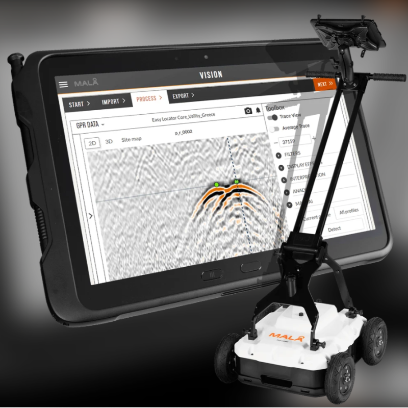 Mala GPR MALÅ Easy Locator Core Yer Altı Radarı