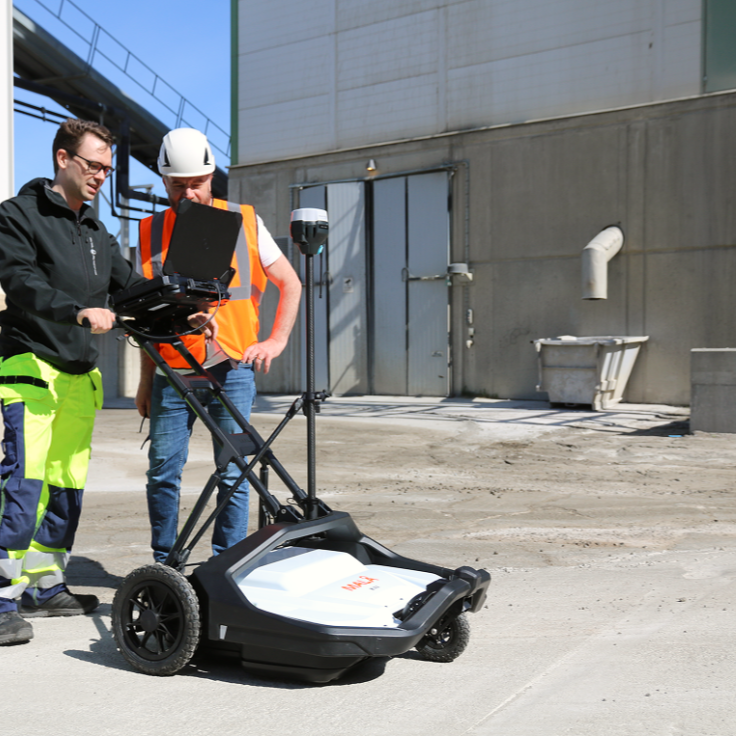 Mala GPR MIRA Compact 3D Yer Radarı (GPR) - 500 MHz (60 cm swath coverage)