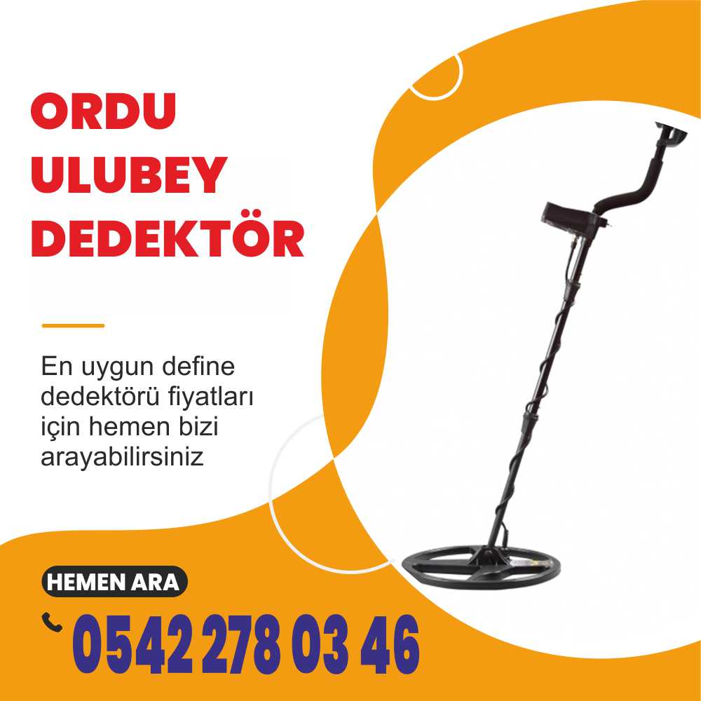Ordu Ulubey Dedektör